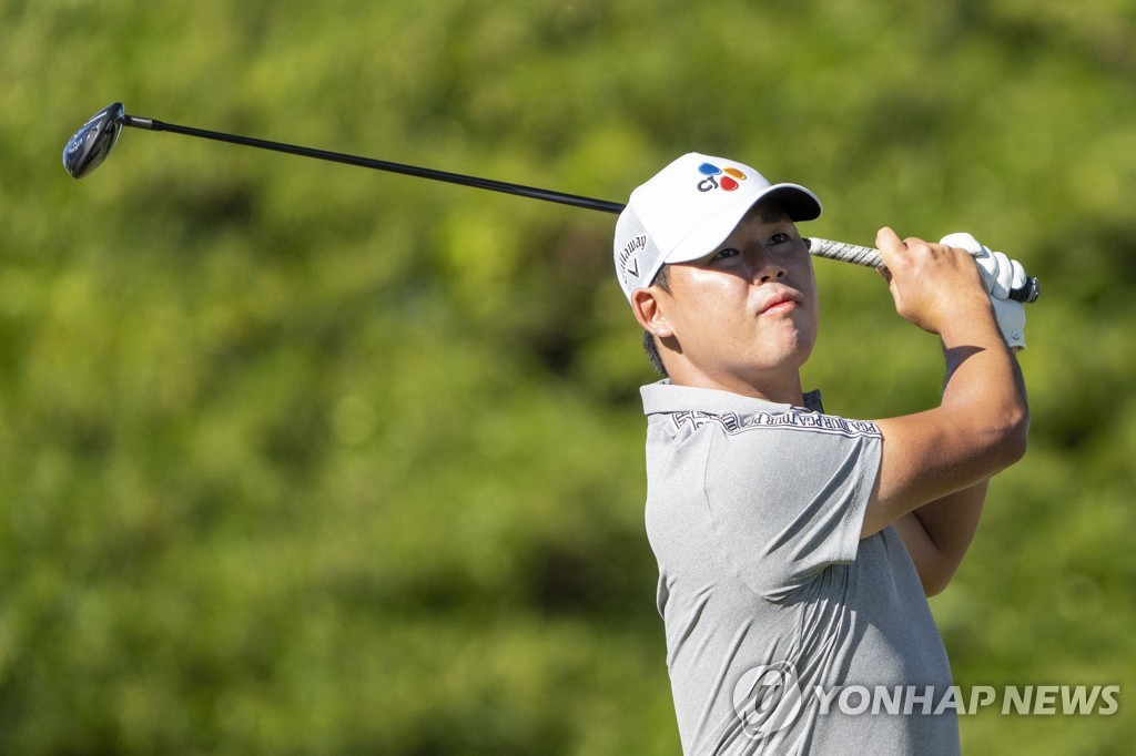김시우, PGA 투어 소니오픈 3R 공동 5위…선두와 3타 차