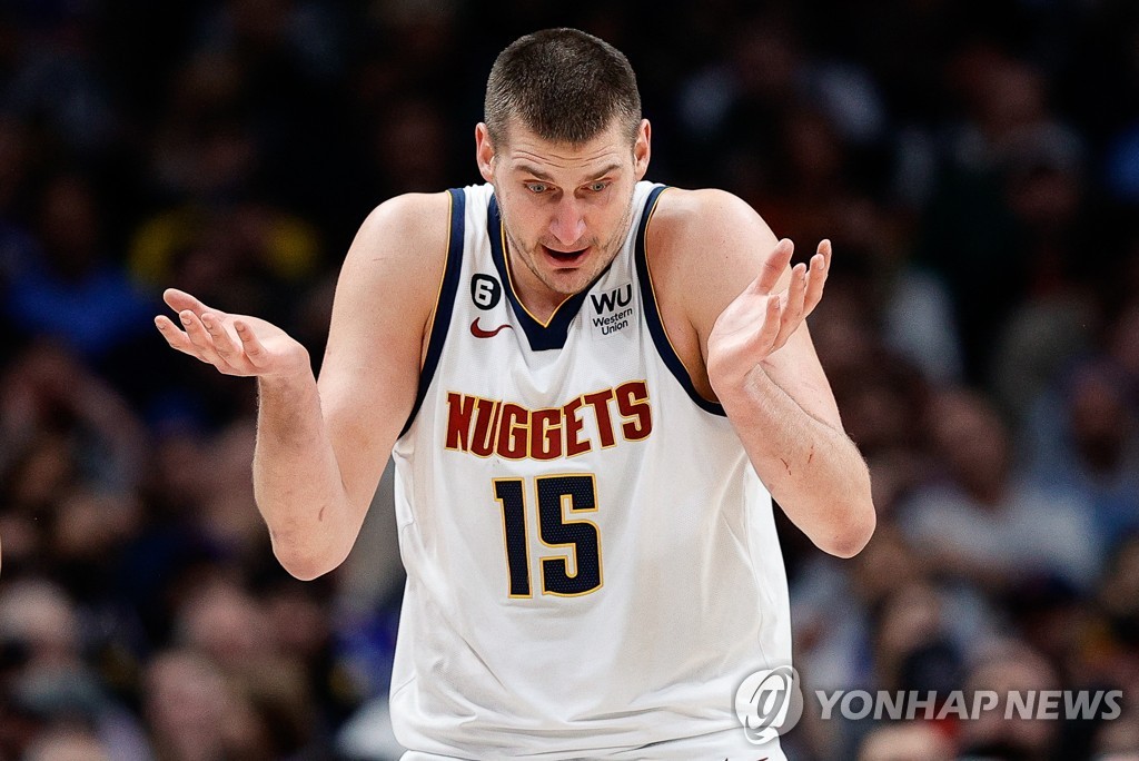 요키치 이틀 연속 트리플더블…NBA 덴버, 서부 1위 수성