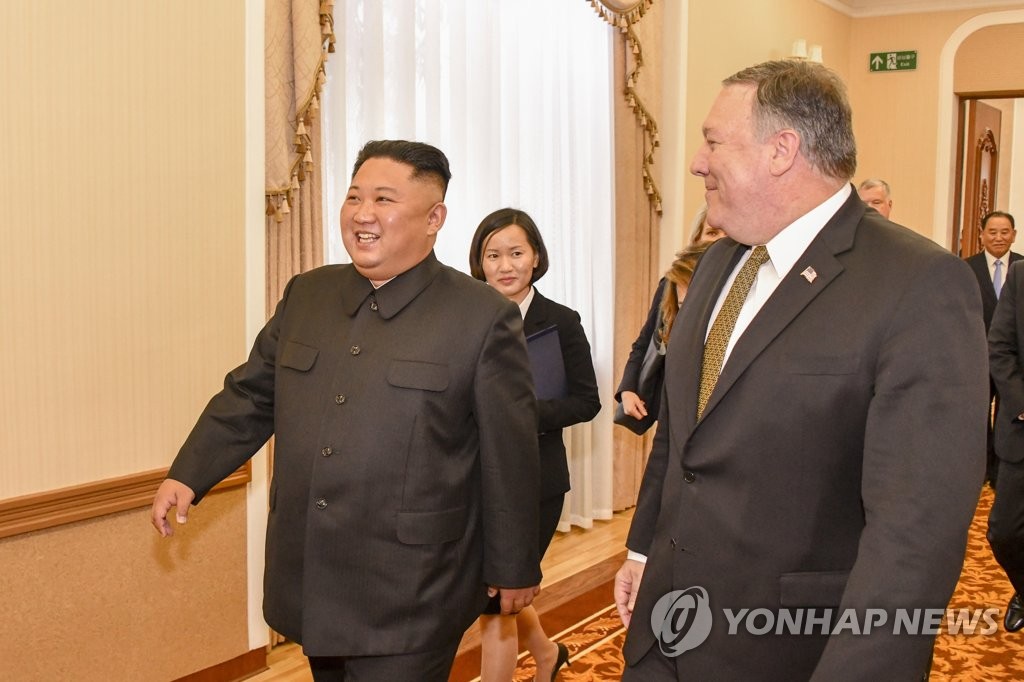 폼페이오 "김정은, 中 위협 방어하는데 주한미군 필요하다 말해"