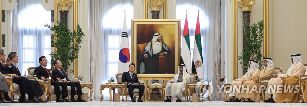 韓기업들, UAE와 7.5조원 규모 에너지·신산업 프로젝트 착수(종합)