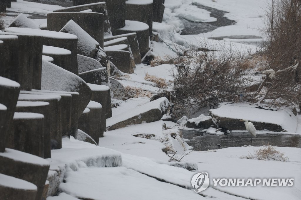 [날씨] 충청·남부지방 눈…낮에도 영하권 한파