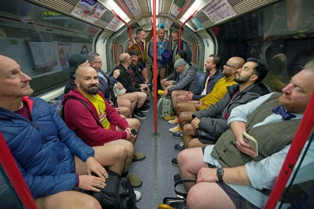 British citizens taking tube out of their pants…disappeared under group what happened