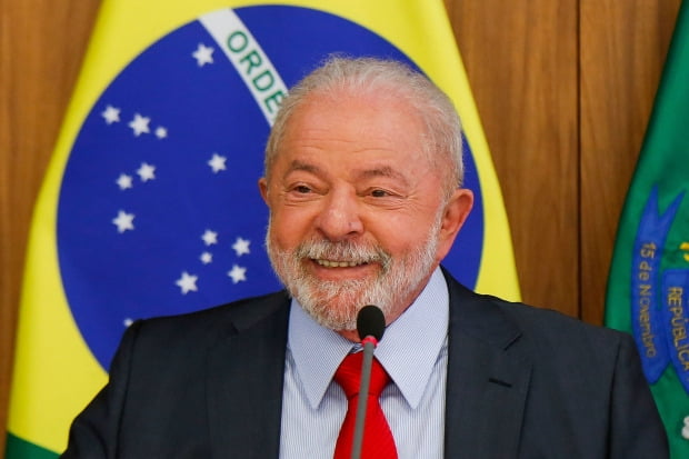 Luiz Inácio Lula da Silva, Presidente do Brasil.  /foto = AFP