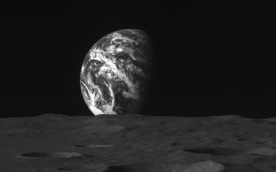 항우연, 다누리가 찍은 지구·달 사진 공개