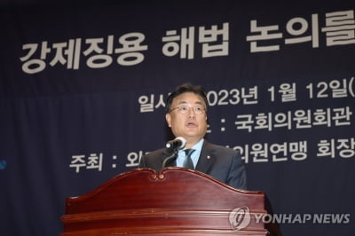 정진석 "강제징용, 얼렁뚱땅 해결책 원치 않아…日감당 몫 분명"