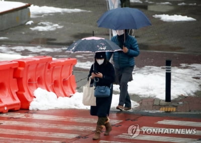 밤사이 많은 비…제주 30~80㎜·중부 5~40㎜ 더 내려