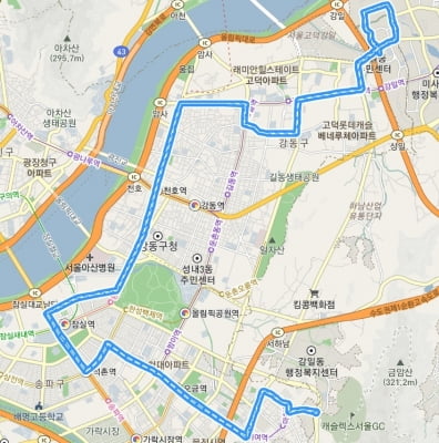 서울 강일∼마천동 운행 3318번 버스 증차…"혼잡도 개선"