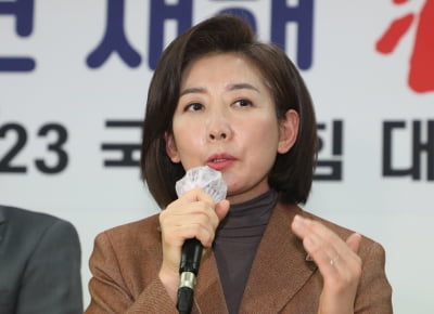 [속보] 나경원, 尹에 저출산고령사회 부위원장 사의 표명