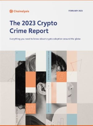 체이널리시스의 '2023 가상화폐 범죄 보고서' 표지. 