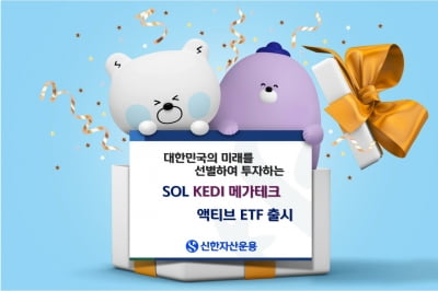 'SOL KEDI메가테크 ETF' 전 구간 수익률 '아웃퍼폼'