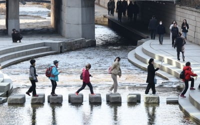 [포토] 청계천 산책