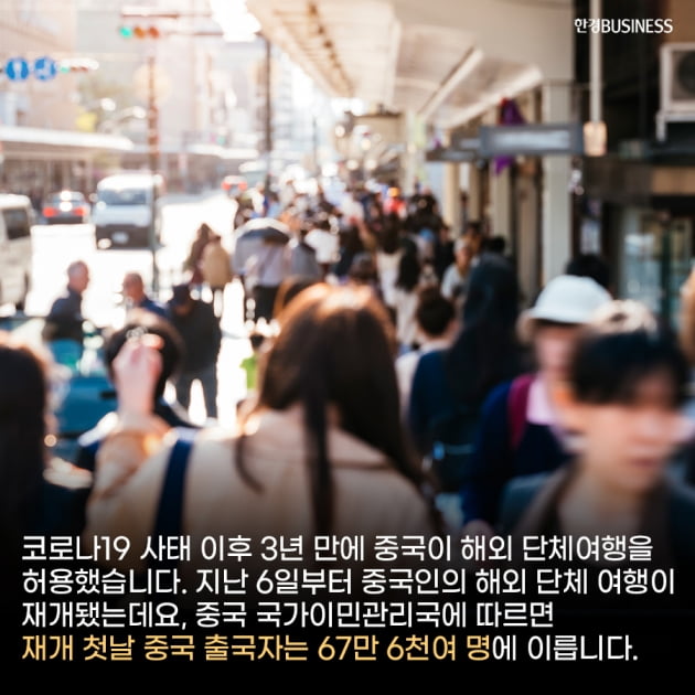 [카드뉴스] 중국, 해외 단체 여행 재개 첫날 68만 명 출국… 반사이익 누리는 동남아 