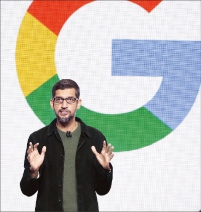 "바드 발표 준비 부실했다"…구글서 커지는 피차이 CEO 비판