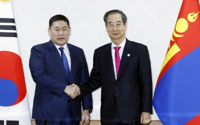 [포토] 한-몽골 총리 회담