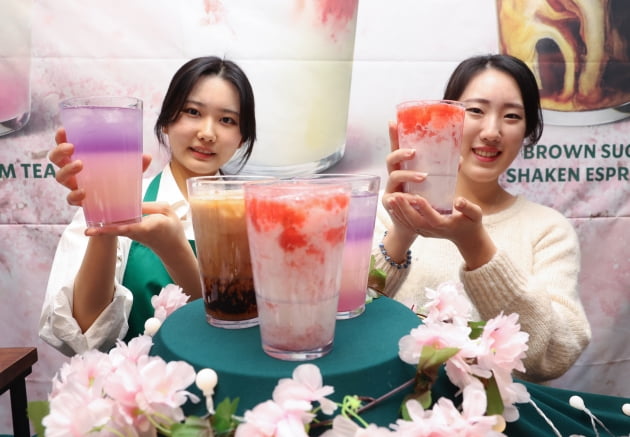 [포토] 스타벅스 코리아, 봄 신메뉴 출시