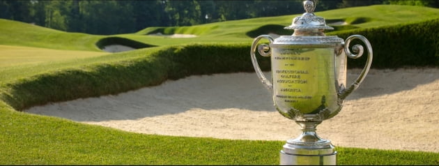 PGA챔피언십 트로피. 미국프로골프협회 홈페이지 캡처