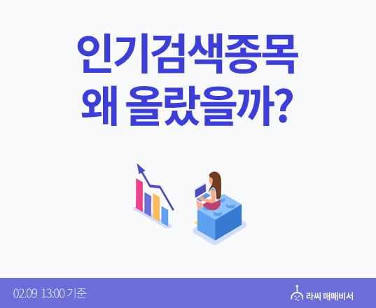 인기 검색 종목 PICK 5 - 딥노이드, 꿈비, 제넨바이오...