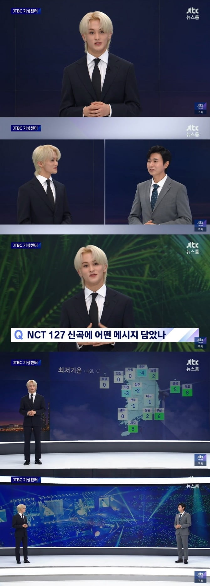 NCT 마크, JTBC ‘뉴스룸’ 출연 화제…“좋은 곡을 더 많이 만들어서 긍정적인 메시지를 전하고 싶다”