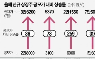 공모주 '따상' 행진…꿈틀거리는 IPO 시장