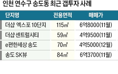 규제 풀린 송도, 지금이 집값 바닥?…갭투자 수요 '꿈틀'