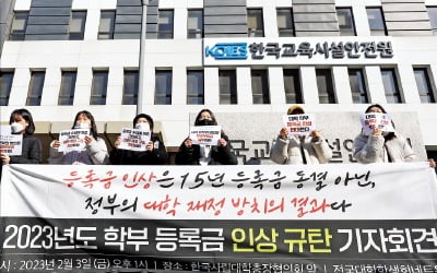  '자유·시장' 외친 尹정부까지 15년째 등록금 개입, 타당한가