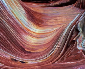 김인태 작가가 미국 애리조나주 파리아캐니언의 사막 언덕을 찍은 작품 ‘Coyote Buttes’.  갤러리 인사1010 제공
 