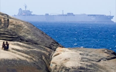 [포토] 美 반대에도…브라질 해안에 정박한 이란 군함