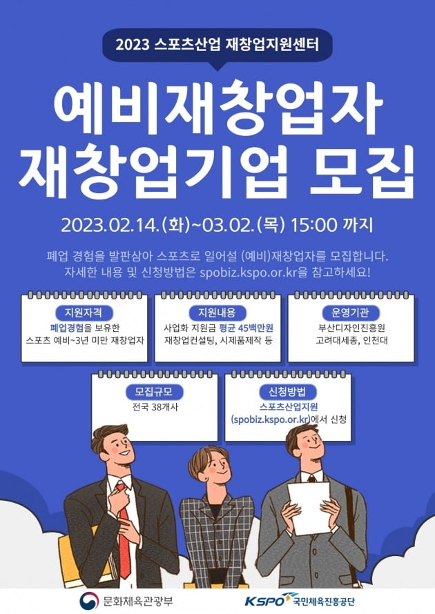 ‘창업, 다시 한 번’ 부산디자인진흥원, 스포츠산업 재창업자 3월 2일까지 모집 