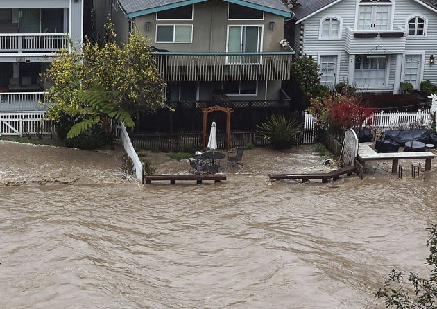 미국 캘리포니아주 홍수 피해.사진=AP연합뉴스