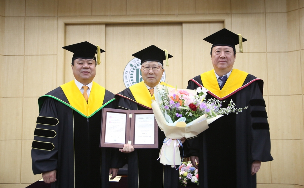 이인정 아시아산악연맹회장, 한국체대 체육학 명예박사