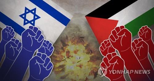"말로만 두국가해법…이스라엘 편" 美국무에 팔레스타인 냉담