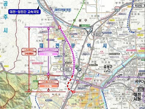 대전 외삼네거리∼장대삼거리 BRT 차로 연장 15일 착공