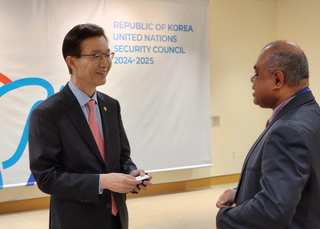 국조실장, 뉴욕서 태평양도서국 대사들에 부산엑스포 지지요청