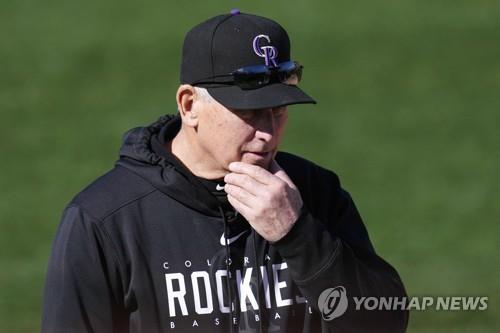 MLB 콜로라도 블랙 감독, 1년 연장 계약…2024년까지 지휘봉