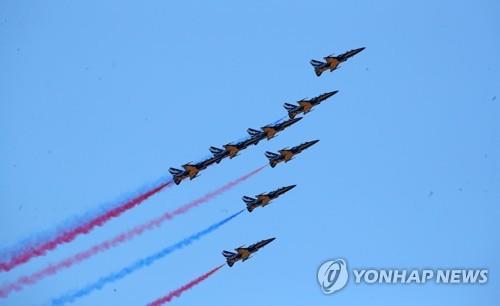韓 공군 블랙이글스, 오늘 대만 가오슝공항 임시 착륙