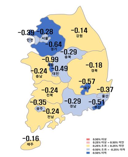 서울 아파트 거래량 7개월 만에 최대…가격 하락폭 다시 둔화