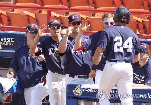 한국과 WBC서 만날 체코 감독 "소가드, 2번 타자 기용"