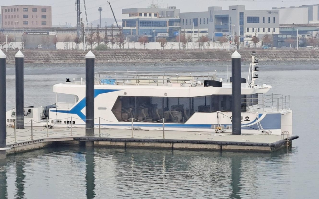 안산 시화호 옛 뱃길 13㎞ 오갈 전기유람선 4월 정식 취항