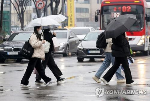 부산·울산·경남 흐리고 비…낮 최고 9∼13도