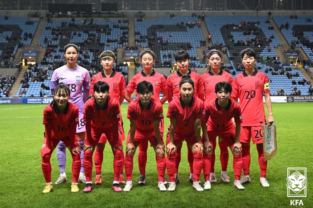 여자 축구대표팀, 벨기에에 1-2 역전패…아널드 클라크컵 2연패