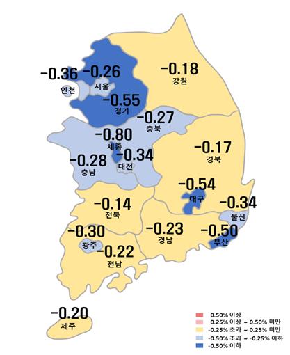 급매물 팔리니 서울 아파트값 2주 연속 낙폭 둔화(종합)