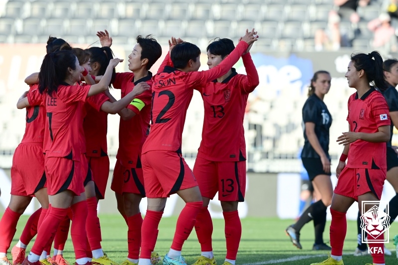 '월드컵 준비' 여자축구대표팀, 4월 잠비아와 2차례 국내 평가전