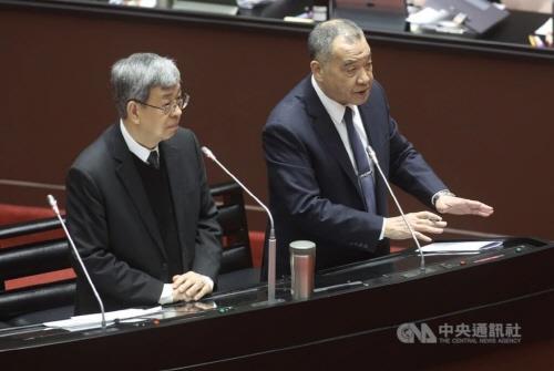 대만 국방부장, 대만해협 전쟁 발발시 "끝까지 맞서 싸우겠다"