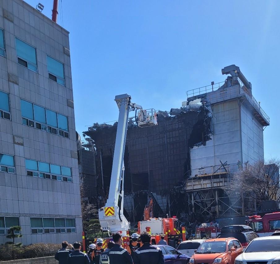 현대제철 포항공장서 불…50분만에 인명피해 없이 진화(종합)