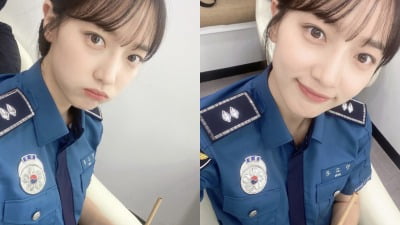 "가장 귀여운 경찰관"…표예진, '얼짱'이 '얼짱 각도'에서 미모 자랑