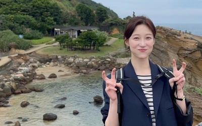 '핫시' 서지혜, 여전한 '청순 비주얼'…대만 여행서 미소