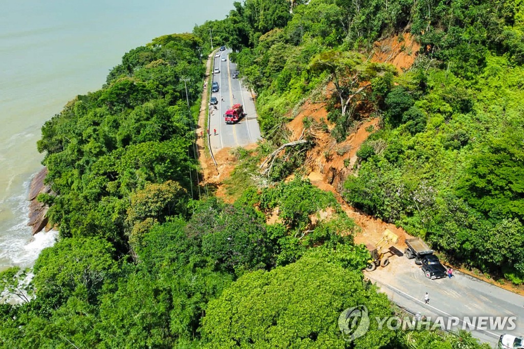 브라질 상파울루 하루에 600㎜ 넘는 물폭탄…36명 이상 사망(종합)