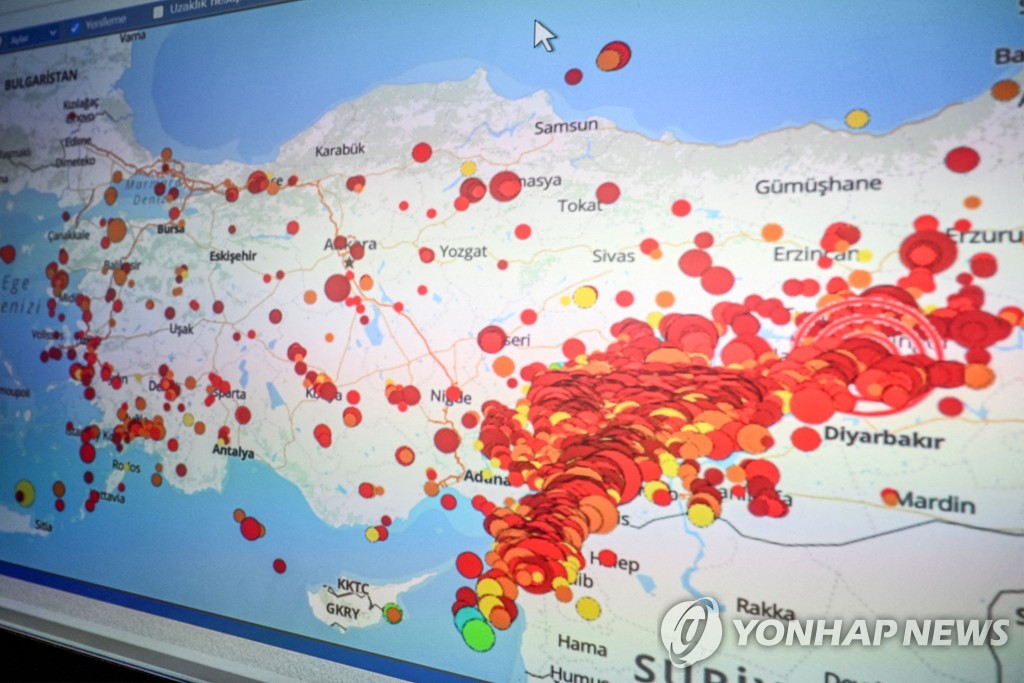 튀르키예·미 서부 단층대 '닮은꼴'…"지진 나면 연쇄강진"