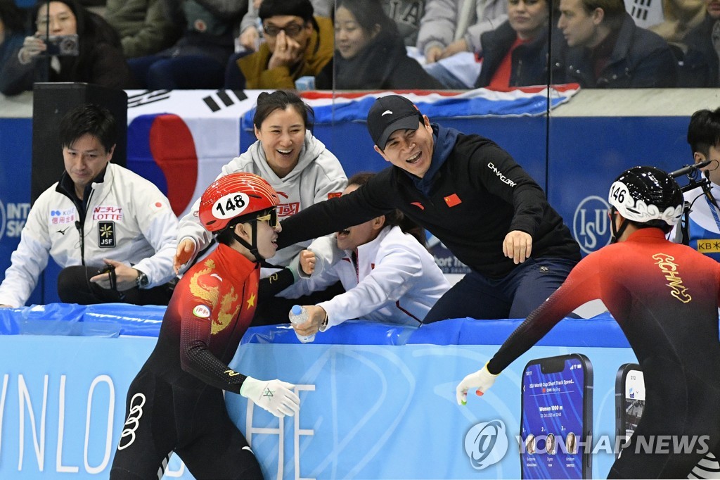 쇼트트랙 박지원, 1천500ｍ 우승…월드컵 랭킹 1위 사실상 확정