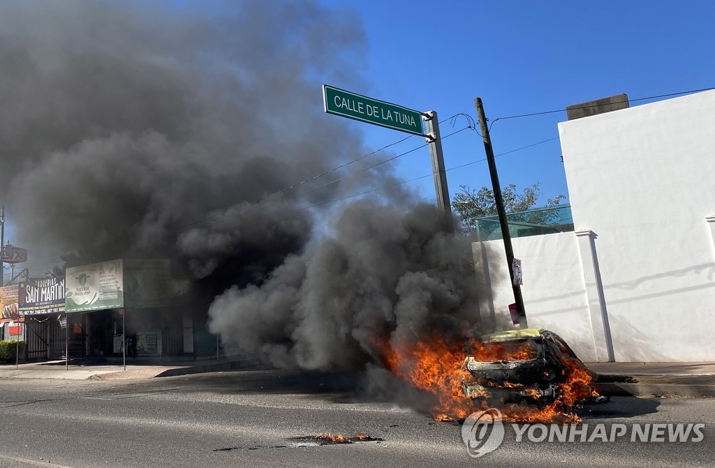 "마약왕 아들 넘겨라" 미국, 멕시코에 범죄인 인도 공식 요청